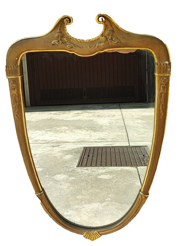 Specchio ovale vintage - specchio,