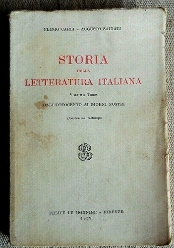 Storia dela letteratura