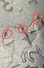 Moneta da 20 Cent 2007 Slovenia con Materiale in Eccesso su occhi e criniera