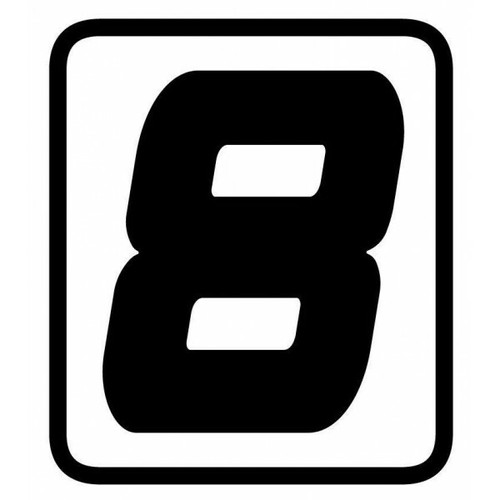 Adesivo numero specifico - numero,