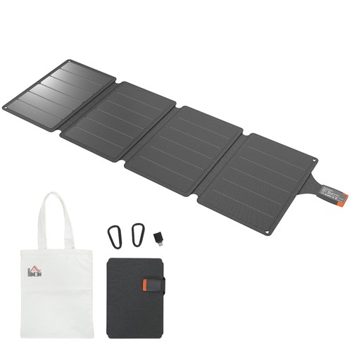 Homcom carica batterie solare - carica,