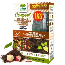 Attivatore Acceleratore di Compostaggio Compostiera per Rifiuti Organici  1 kg