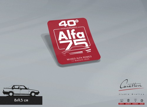 Adesivo alfa romeo - adesivo,