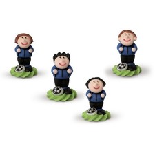 Set 4 Calciatori INTER - Nero