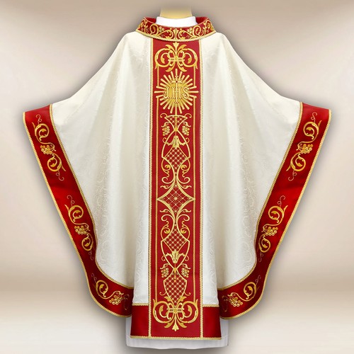 Casula sacerdotale ricamata