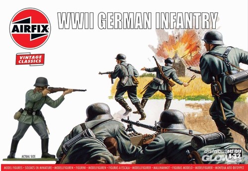 Airfix wiwii german infantry - german,