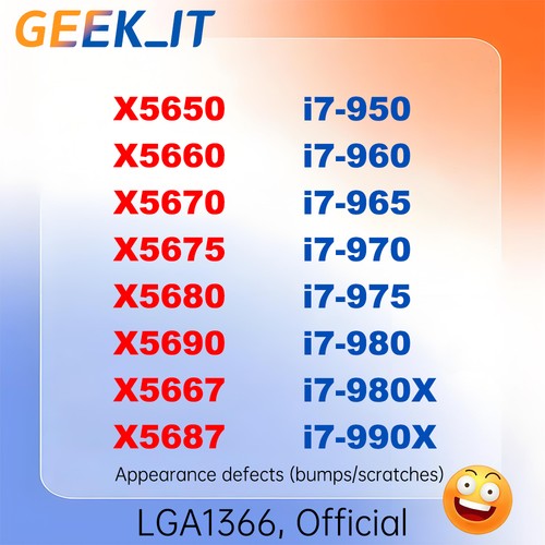 Intel x5690 x5687 x5680 - x5690,