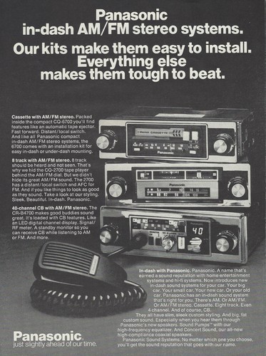 Autoradio panasonic 1977 - autoradio,