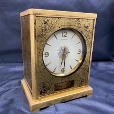 Orologio Jaeger-LeCoultre Atmos Cal. Mappa del cielo foglia oro 526-5 vintage dal Giappone