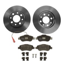 TRW Kit Freni Anteriori Adatto per Fiat Panda 169 500 1.3 MTJ Dischi + Pastiglie