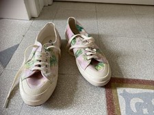 Come Nuove! scarpe sneakers da donna superga A Fiori Mezza Stagione 38