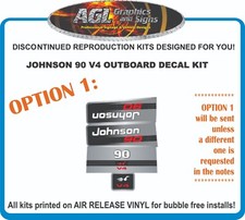 JOHNSON 90 HP V4 Reproduction