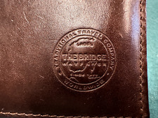 The Bridge Story Portafoglio uomo man wallet  in pelle 13cm effetto vintage