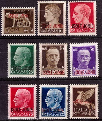 Italia occupazione isole jonie - italia,