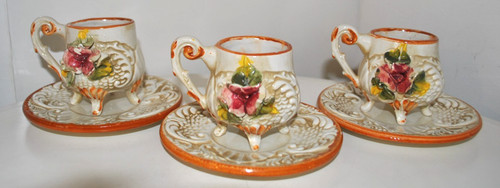 Tazza piattino capodimonte - tazza,