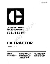 Caterpillar D4 Tracctor