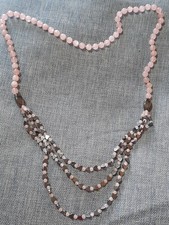 Collana Quarzo Rosa