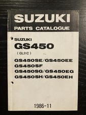 SUZUKI GS 450 SE / EE / SF /