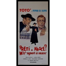 locandina SIGNORI SI NASCE Totò Peppino De Filippo Delia Scala toto' B168