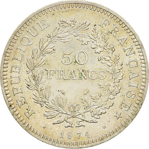 Francs 1974 hercule hybride - francs,