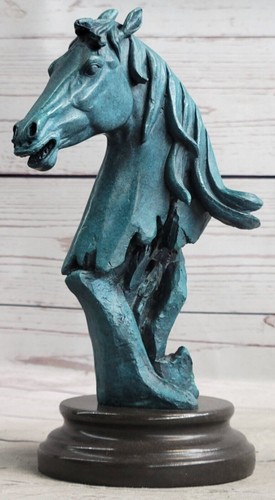 Cavallo amanti real bronzo - cavallo,