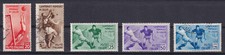 1934 Mondiali di Calcio Sassone 357/361 nuovi/usati - ST