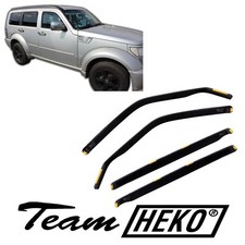 Deflettori HEKO adatti per Dodge Nitro 2007-2012 5 porte 4 pezzi