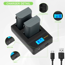 2x NB-2LH BP-2L12 BP-2L14