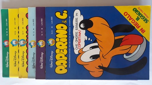 Walt disney paperino company - disney, &
