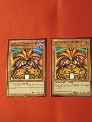 Yugioh exodia the forbidden - 1x,