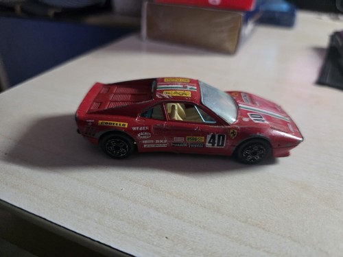 Burago vtg red - red, ferrari