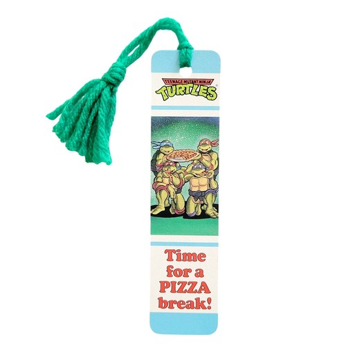 Vintage 80s tmnt bookmark - tmnt,