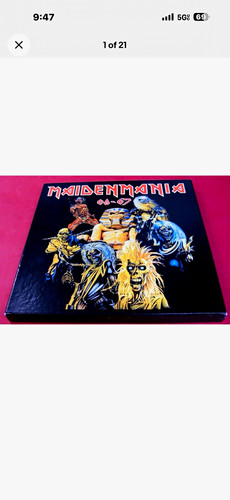 Iron maiden maidenmania 87 - maiden, 84-87