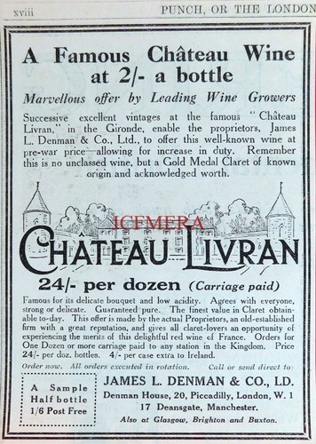 Chateau livran wines - 'chateau,