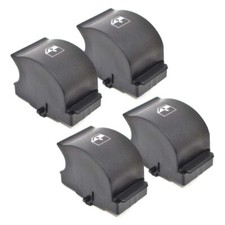 4x PER LANCIA MUSA / FIAT IDEA COPERCHIO INTERRUTTORE ALZACRISTALLO PULSANTE D62