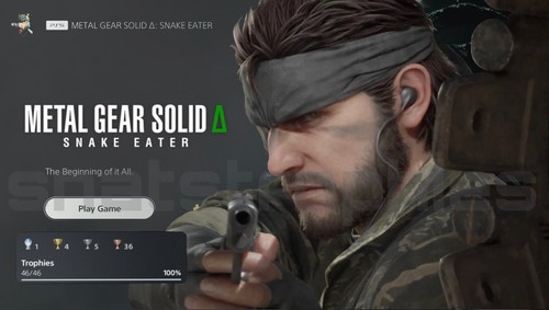 Metal gear solid delta - metal,