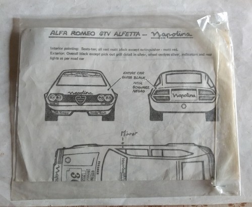 Transkit alfa romeo - alfa,