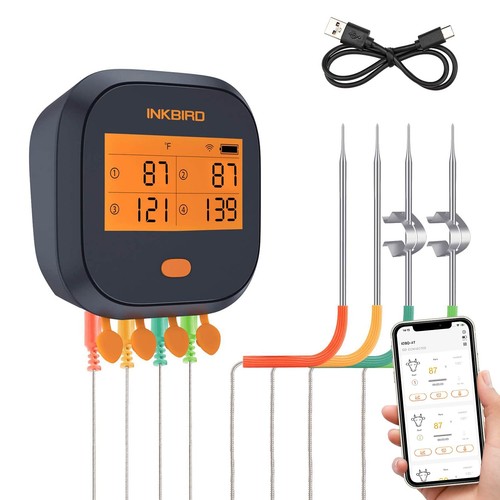 Inkbird termometro carne wifi - termometro,