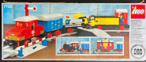 Lego 7720 ferrovia locomotiva