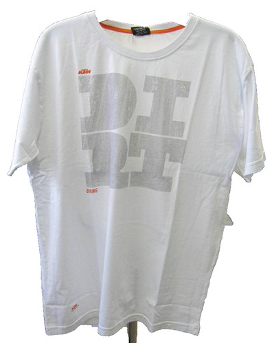 Shirt dirt ktm bianca - "dirt",