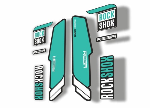 Adesivo rock shox - shox, 2015-17