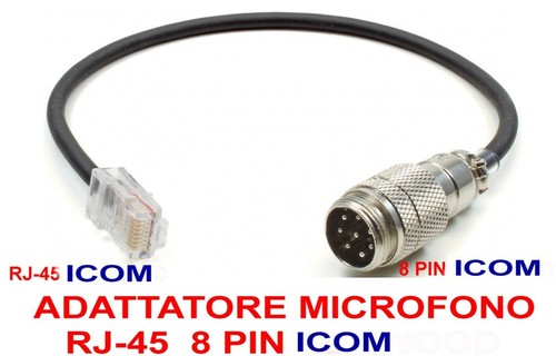 Cavo adattatore microfono rj45 - cavo,