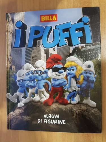 Album figurine puffi billa - album,