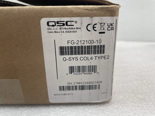 Scheda qsc sys - scheda, type2