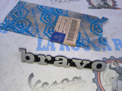 Scritta targhetta bravo - scritta,