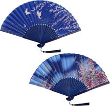 2 Pezzi Ventaglio Giapponese