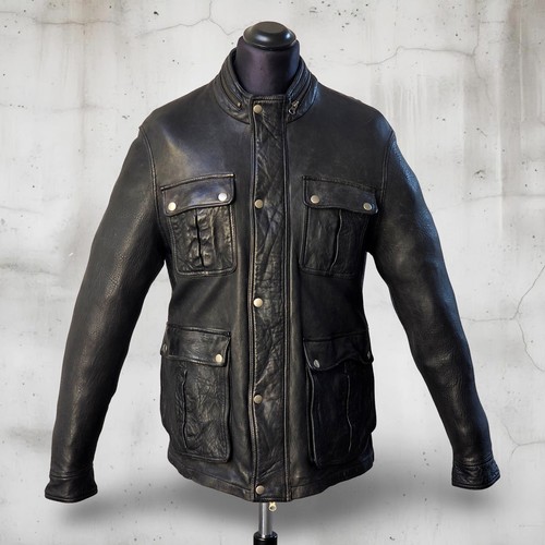 Giacca pelle modello - , biker
