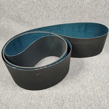 Norton Norzon R823 80 grana 4"X124" per levigatrice bordi 6' nastro carta sabbiata 