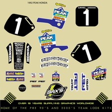Kit Grafica Honda Peak 1992