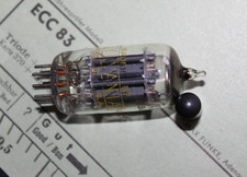 12ax7 sylvania ecc83 usa - ecc83,